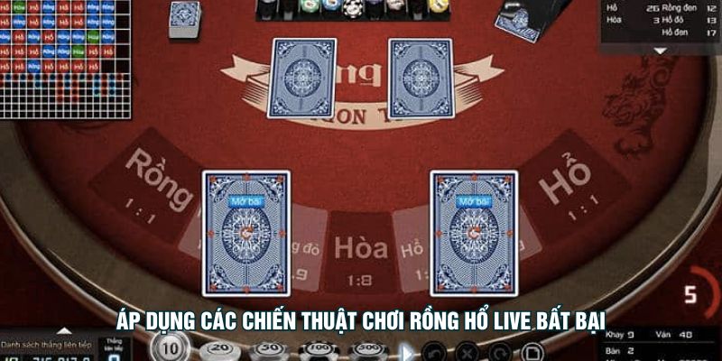 Áp dụng các chiến thuật chơi rồng hổ live bất bại